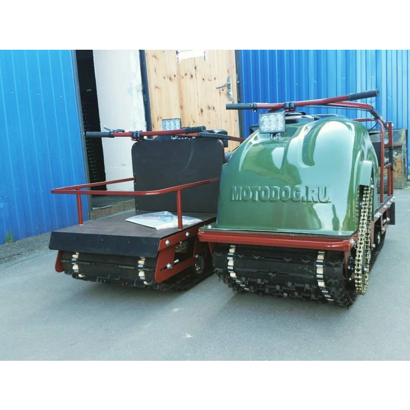 Мотобуксировщик MOTODOG 500 (9 л.с. задний привод)