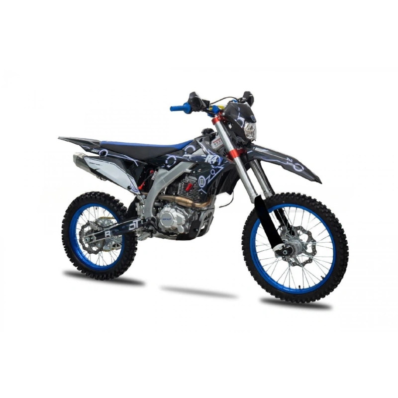 Мотоцикл кроссовый эндуро ROCKOT R4-250 Blue Trone 21/18 172FMM (2021 г.)