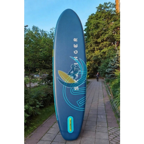 Надувная сап доска Skatinger Serial Green 11'6 с веслом