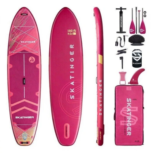 Надувная доска Skatinger Serial Red 11'6 с веслом