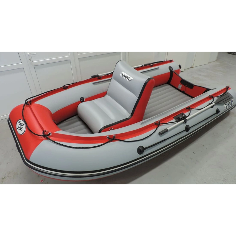 Лодка ПВХ COMPAS 380S + 2х-тактный лодочный мотор HDX T 30 FWS 2584077