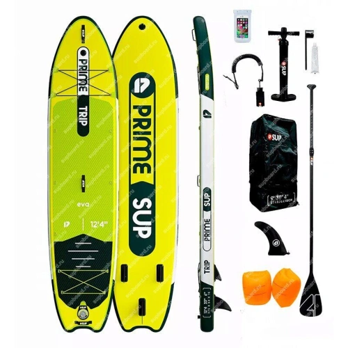 Надувная сап доска Prime Sup 12.4 Trip Yellow