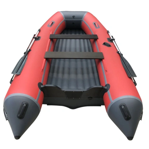 Лодка ПВХ ORCA 340 НДНД красный/темно-серый