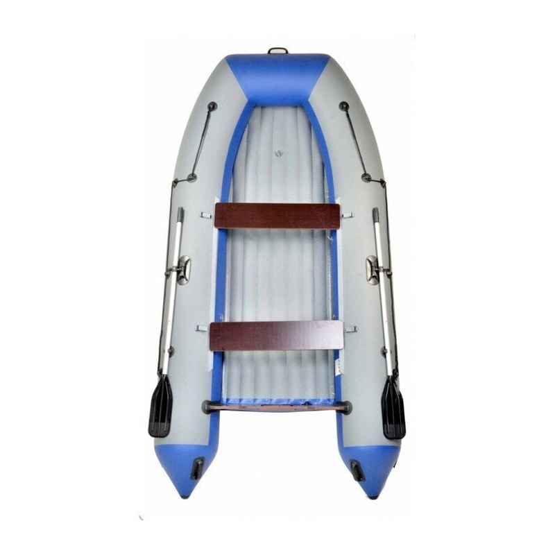Лодка ПВХ REEF 360НД + 2х-тактный лодочный мотор SHARMAX SM9.9HS 8096