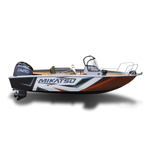 Комплект Алюминиевая лодка (катер) Mikatsu (Микатсу) 570 (Z43) Sport + мотор Hidea HDEF 115 FEL-T EFI