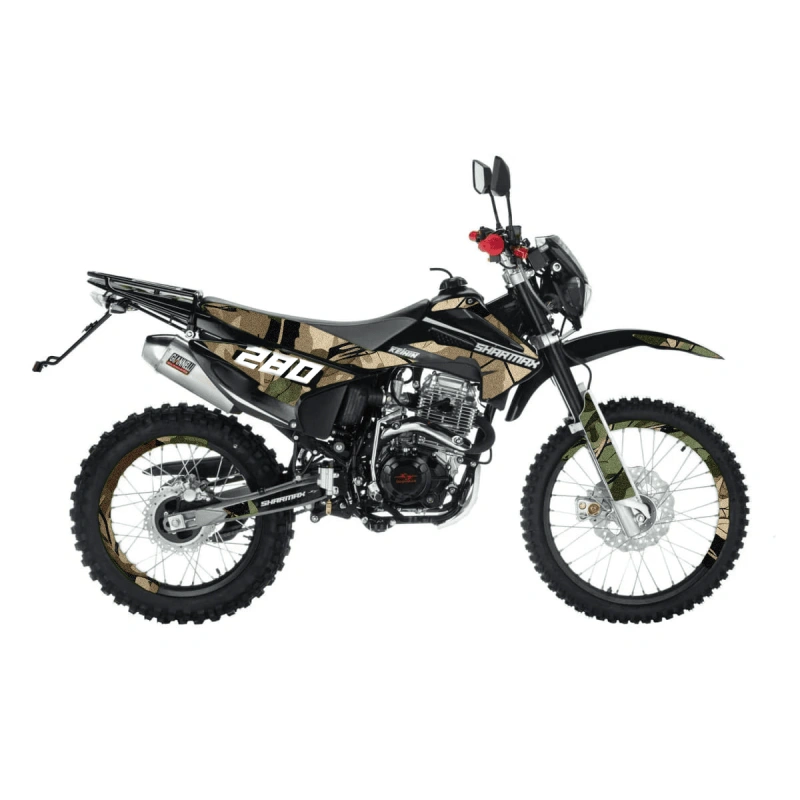 Мотоцикл кроссовый эндуро SHARMAX Sport 280 V23 (камуфляж) 2589243
