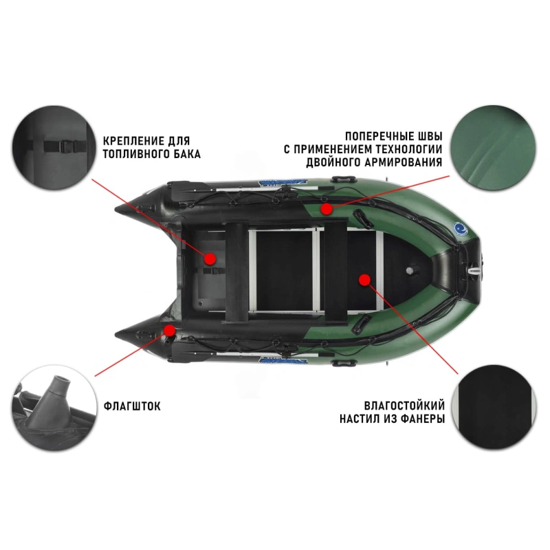 Лодка ПВХ STORMLINE Adventure Standard 340 8182