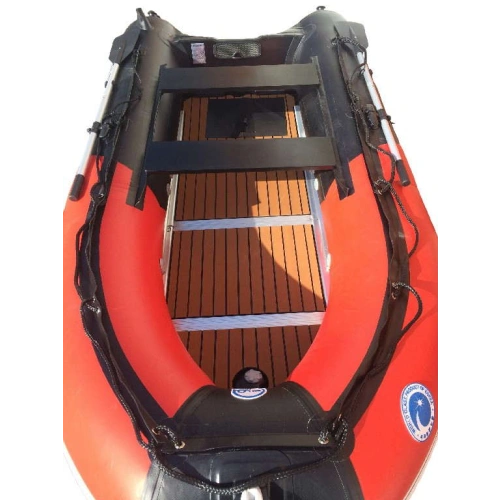 Лодка ПВХ STORMLINE Flexiteek 310 (черно-зеленая/красно-черная) 8249