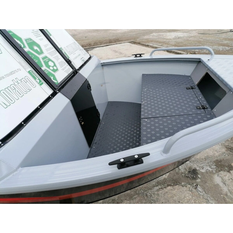 Катер-лодка алюминиевая ALUTON 430DC
