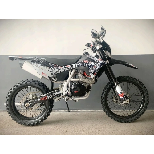 Мотоцикл кроссовый эндуро BSE Z10L Graffiti White (172 FMM) 21/18 2593282