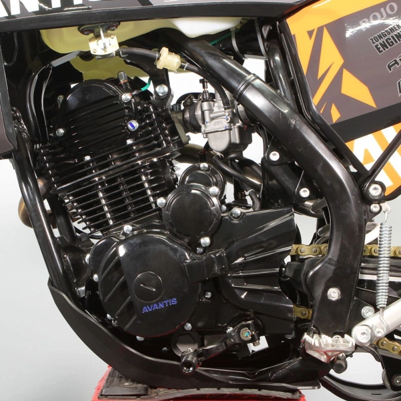 Мотоцикл кроссовый эндуро AVANTIS 250 Carb Nibbi Exclusive (CB250-F/172FMM Design KTM черный) ARS с ПТС 2575002