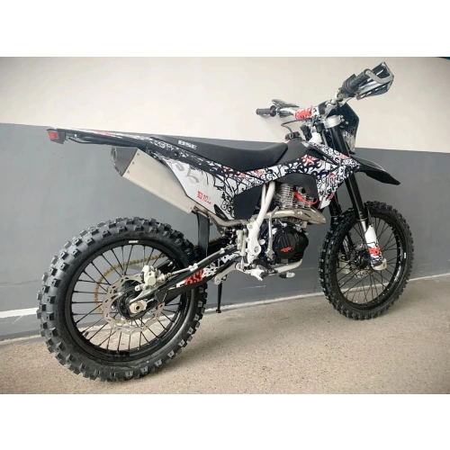 Мотоцикл кроссовый эндуро BSE Z10L Graffiti White (172 FMM) 21/18 2593282