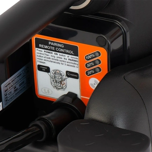 Электромотор Haswing Cayman B GPS 55lbs 152см 12В чёрный