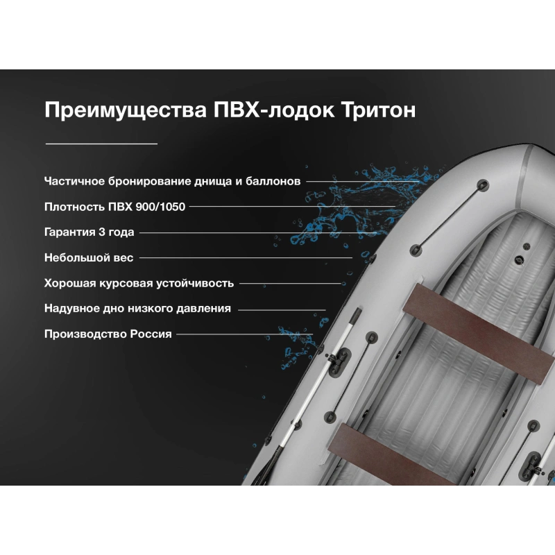 Лодка ПВХ ТРИТОН Air 330 248167
