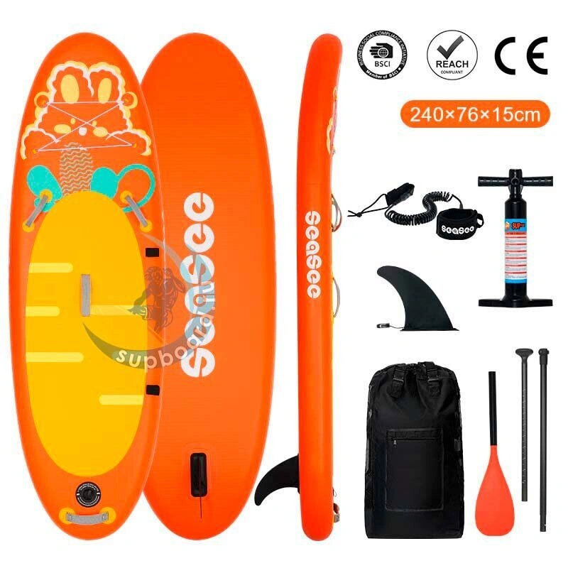 Детская сап доска Seasee KIDS 7'8 Orange
