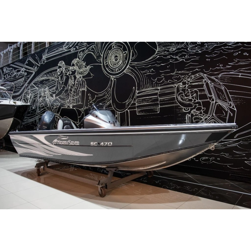 Катер-лодка алюминиевая NORTHSILVER 470 SC 2590806