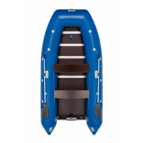 Лодка ПВХ АНДРОМЕДА 375 киль + 2х-тактный лодочный мотор SHARMAX SM9.9HS