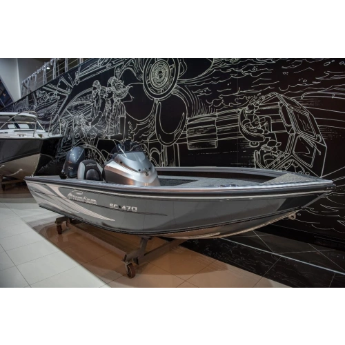 Катер-лодка алюминиевая NORTHSILVER 470 SC