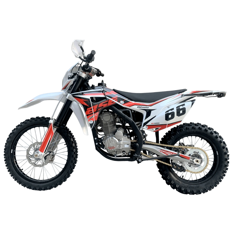 Мотоцикл кроссовый эндуро BSE Z4 Red 66 2548605