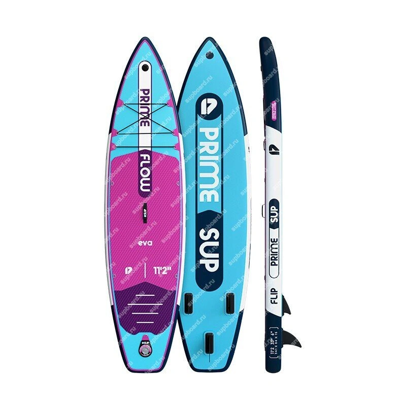 Сап с веслом Prime Sup 11.2 Flow Light blue
