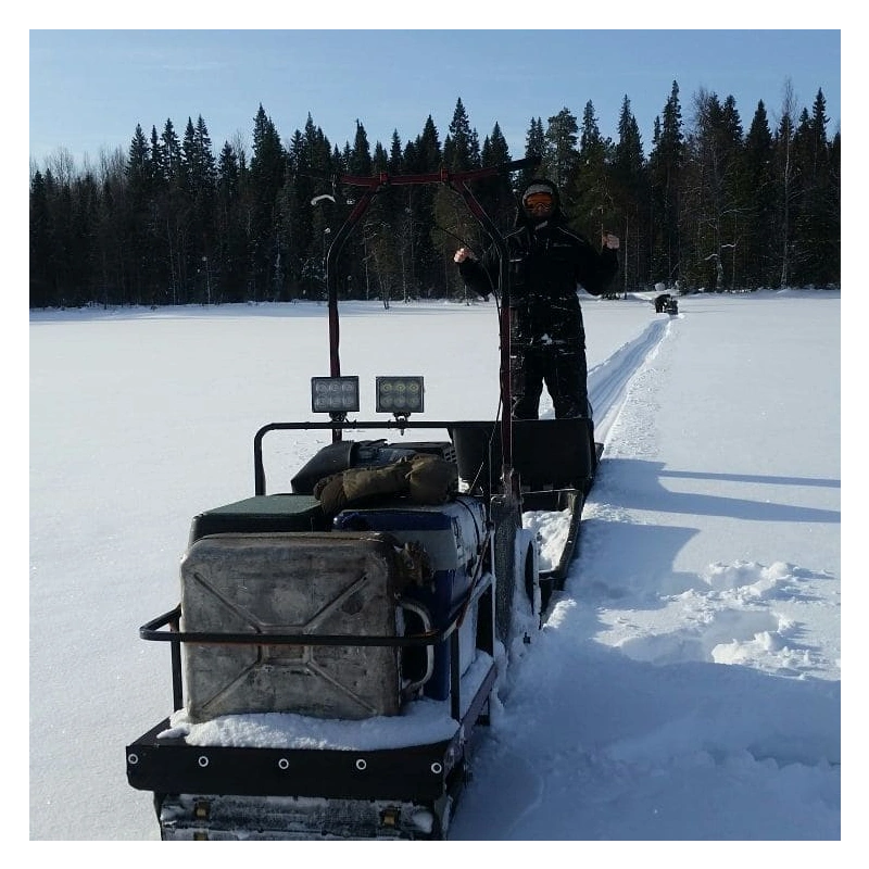 Мотобуксировщик MOTODOG 500 (9 л.с. передний привод)
