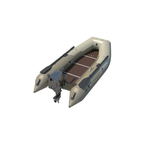Лодка ПВХ BADGER FL 330 + 2х-тактный лодочный мотор MARINE ROCKET MR9.9PRO
