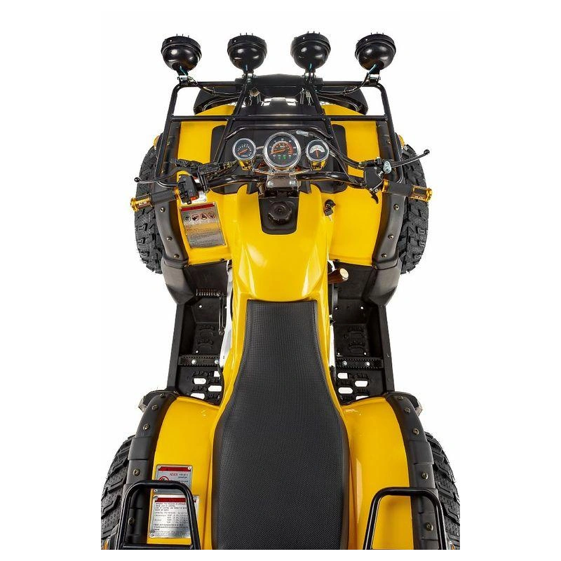 Квадроцикл RAPTOR Max Pro 250 (жёлтый/чёрный) (2024)