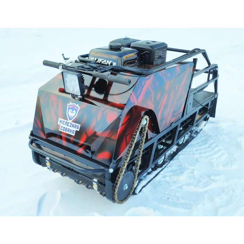 Мотобуксировщик ЖЕЛЕЗНАЯ СОБАКА M500 20 л.с
