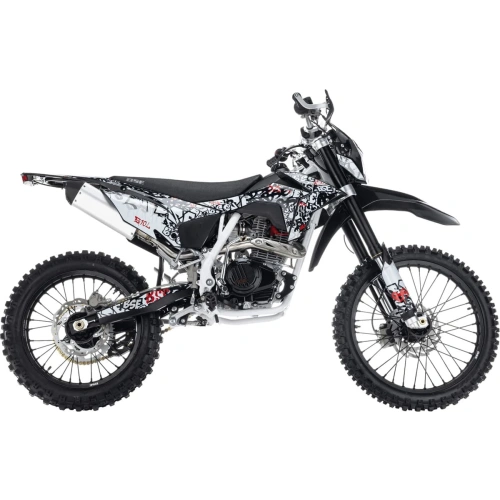 Мотоцикл кроссовый эндуро BSE Z10L Graffiti White (172 FMM) 21/18 2593282