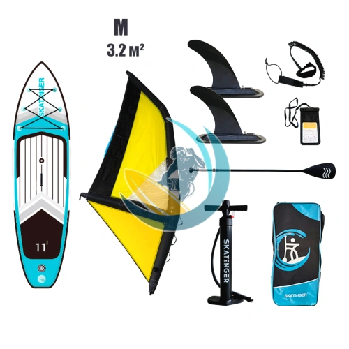 Универсальная доска Skatinger i-Rocker 11 с парусом M
