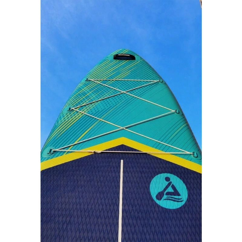 Надувная сап доска Skatinger Serial Green 11'6 с веслом