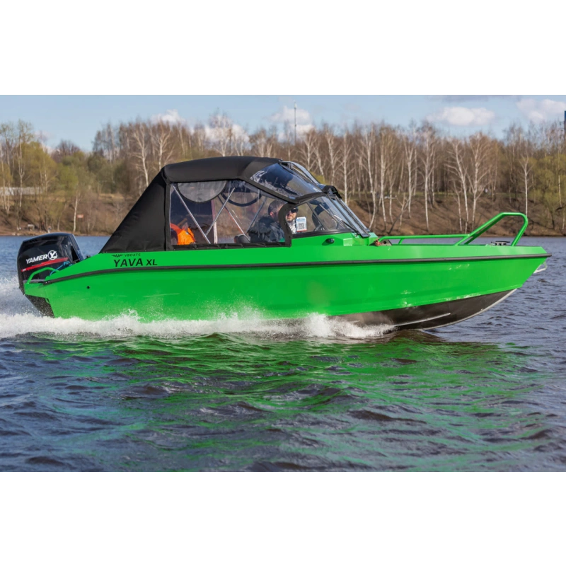 Катер-лодка алюминиевая VBOATS Yava XL Fish