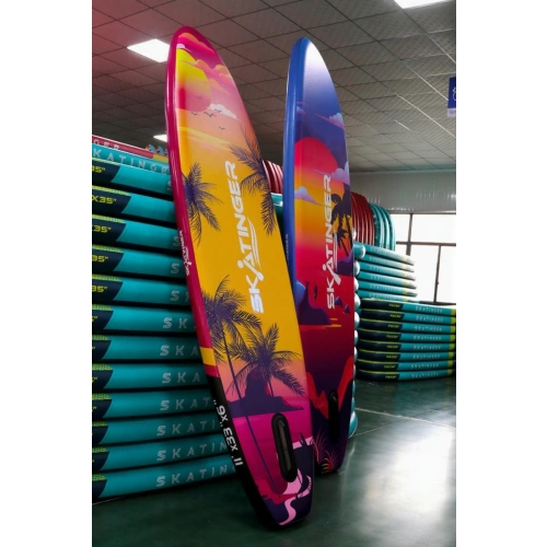 Прогулочный надувной сап Skatinger Sunset 11 с веслом