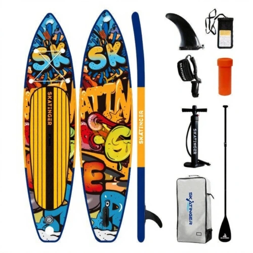 Сап борд Skatinger Graffity Yellow 11'6