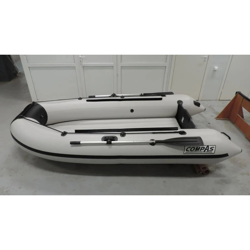 Лодка ПВХ COMPAS 325E + 2х-тактный лодочный мотор MERCURY ME 9.9 MH TMC (247CC) 2584076