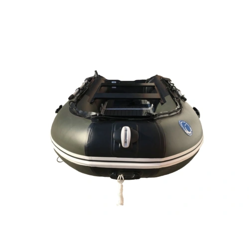Лодка ПВХ STORMLINE Flexiteek 400 (черно-зеленая/красно-черная) (2024) 8253