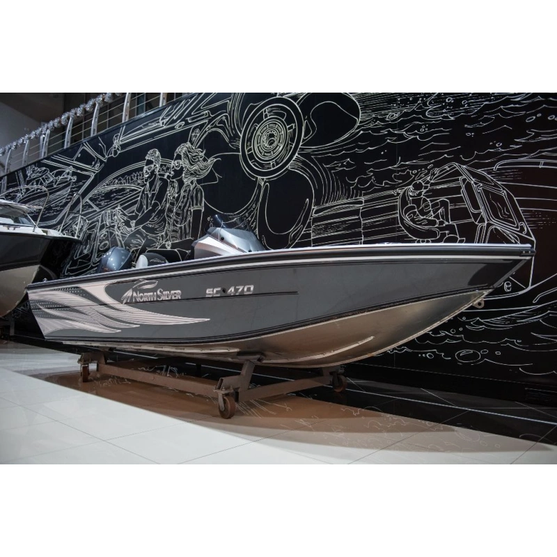Катер-лодка алюминиевая NORTHSILVER 470 SC 2590806