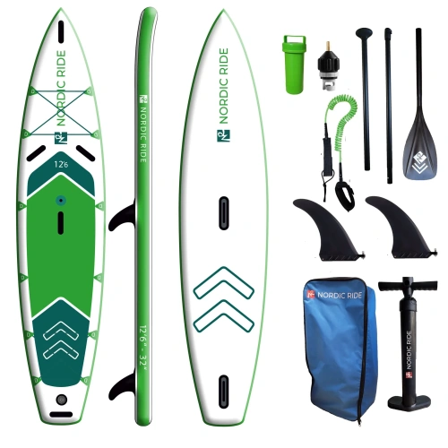 Надувная сап доска Nordic Ride 12'6 Windsup для wind-сёрфинга