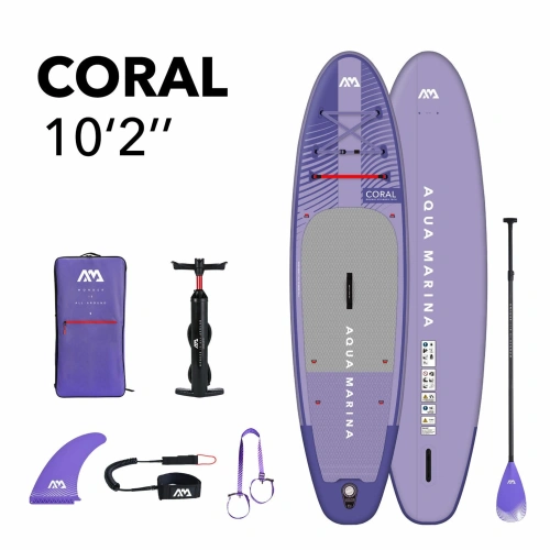 Aqua Marina Coral 10'2 Night Fade сап-доска для туристических прогулок