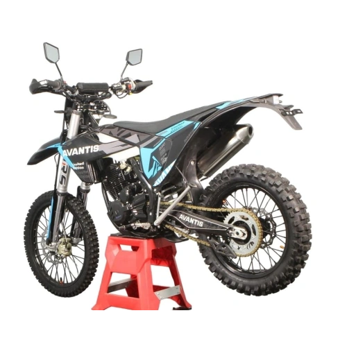 Мотоцикл кроссовый эндуро AVANTIS 250 Carb Nibbi Exclusive (CB250-F/172FMM Design HS черный) ARS с ПТС