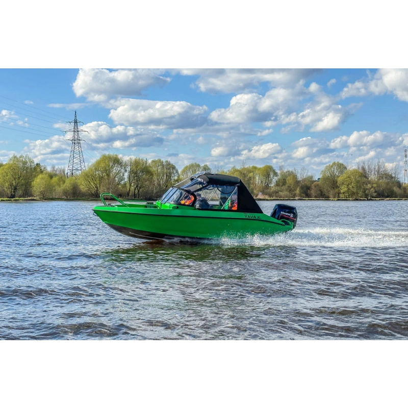 Катер-лодка алюминиевая VBOATS Yava XL Fish