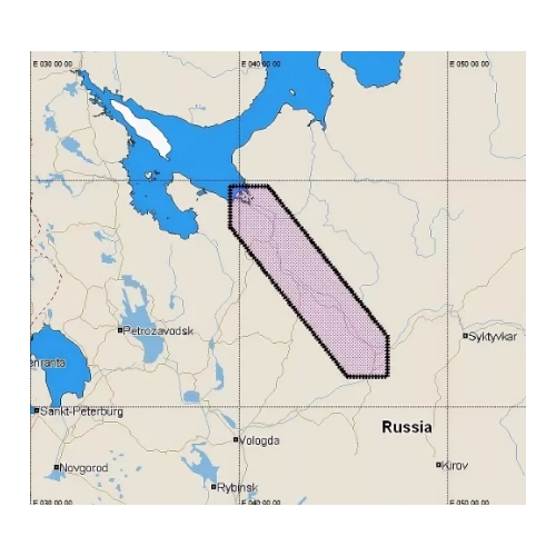 Карта для эхолота C-MAP RS-Y515 Северная Двина