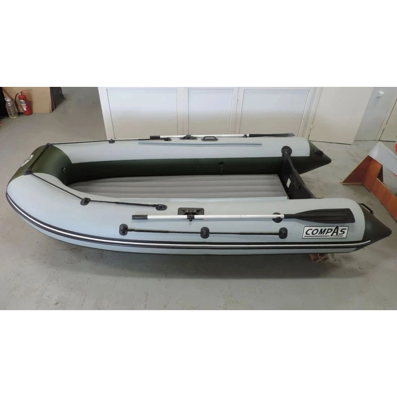 Лодка ПВХ COMPAS 380S + 2х-тактный лодочный мотор HDX T 30 FWS 2584077