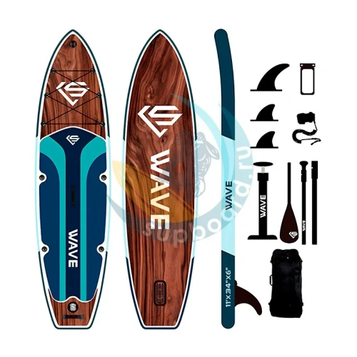 Сап доска Wave Dark Wooden 11'0