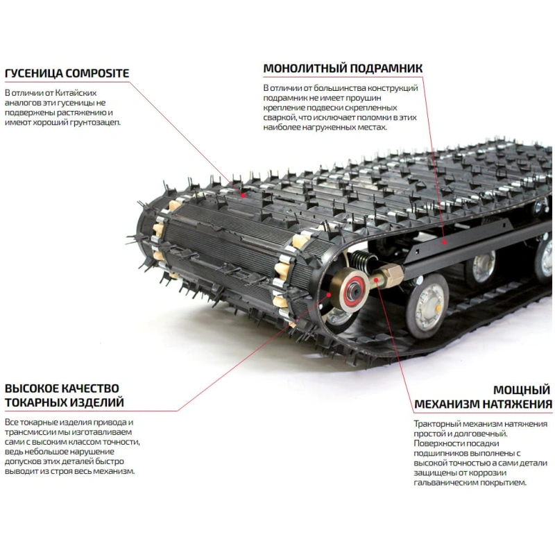 Мотобуксировщик НОРКА 500 Compact 17 л.с.