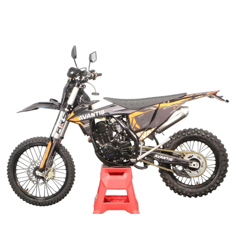 Мотоцикл кроссовый эндуро AVANTIS 250 Carb Nibbi Exclusive (CB250-F/172FMM Design KTM черный) ARS с ПТС