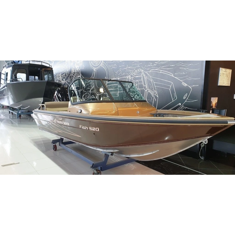 Катер-лодка алюминиевая NORTHSILVER 520 Fish 2590805