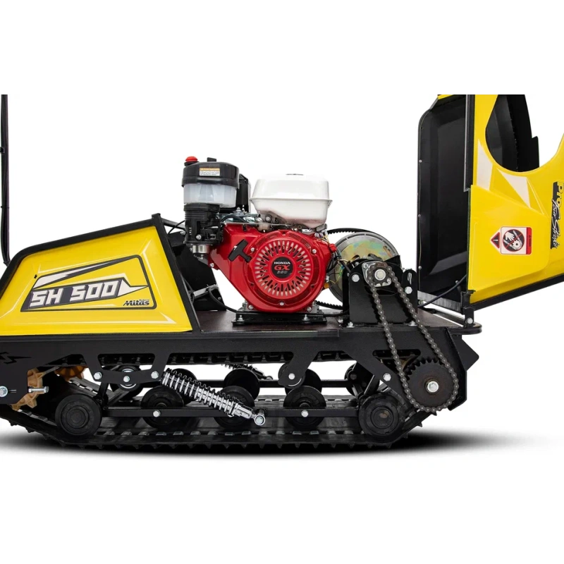 Мотобуксировщик SHARMAX S500 с двигателем Honda GX 390 (2024)
