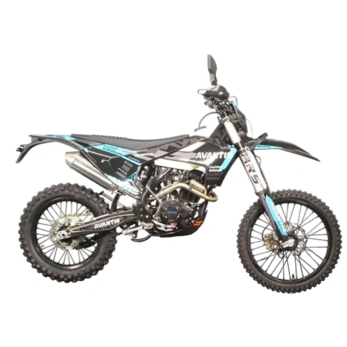 Мотоцикл кроссовый эндуро AVANTIS 250 Carb Nibbi Exclusive (CB250-F/172FMM Design HS черный) ARS с ПТС 2575001