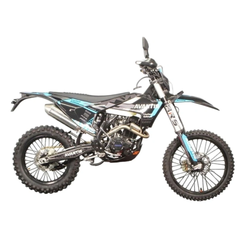 Мотоцикл кроссовый эндуро AVANTIS 250 Carb Nibbi Exclusive (CB250-F/172FMM Design HS черный) ARS с ПТС 2575001
